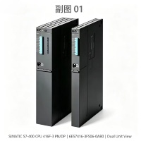 6ES7416-3FS06-0AB0, 6ES7 416-3FS06-0AB0, pour module de processeur Siemens PLC SIMATIC S7-400 CPU416F-3 PN/DP avec mémoire de travail et fonction Fail-Safe