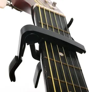 Großhandel akustische string aluminium-QY Aluminium legierung Gitarren Capo für 6 Saiten Akustik Classic E-Gitarre Tuning Clamp Musik instrument Zubehör