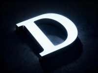 Letrero Luminoso LED Personalizado de Fábrica, Letras Acrílicas 3D, Letrero Exterior para Negocios, Letrero Iluminado LED para Nombre de Tienda