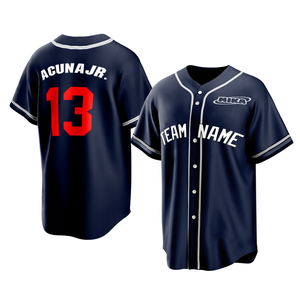 Kaus Baseball jahitan baru 2025 kaus Baseball pabrik pakaian bisbol kustom dengan logo tim - Product Image 2