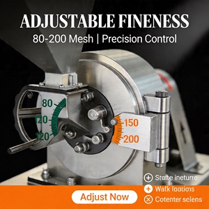 <span class=keywords><strong>Broyeur</strong></span> avancé en acier inoxydable pour le maïs et le millet, machine de pulvérisation universelle, fonctionnement à haute vitesse - Product Image 6
