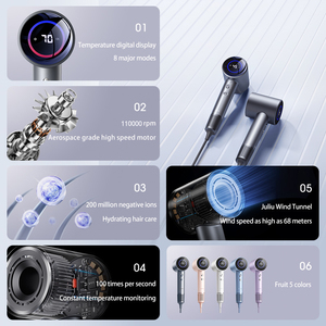 Sèche-cheveux professionnel personnalisé de haute qualité, à vente chaude, ionique, mural, pour les voyages, les salons, les hôtels, l'extérieur - Product Image 6
