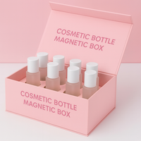 Supports d'affichage pour huiles essentielles en carton recyclable personnalisés, organisateur de cosmétiques et de parfums, porte-flacons d'huile, double couche, aromathérapie