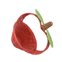 TF-29 gros en bois décoratif noël nouveau bébé bambou tissé garniture emballage panier pour tissé en vrac boîte cadeau panier