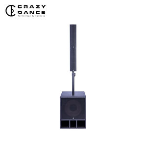 Amplificatore di potenza con processore di segnale digitale attivo HC15SUB/HC445, sistema di altoparlanti con cabinet in metallo, portatile e impermeabile per <span class=keywords><strong>musica</strong></span> dal vivo - Product Image 1