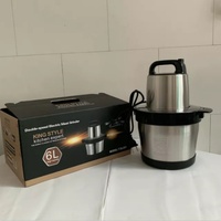 Mixeur électrique multifonctionnel pour cuisine et ménage, hachoir à viande, hachoir à chili et à légumes, vente chaude 2025, 6L, 8L, 12L