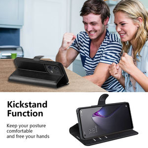 เคสฝาหลังหนัง Pu แบบกระเป๋าสตางค์,สำหรับ <span class=keywords><strong>Oppo</strong></span> Reno 9 <span class=keywords><strong>Pro</strong></span> <span class=keywords><strong>Plus</strong></span> <span class=keywords><strong>Reno8</strong></span> 4 5G Folio Litchi Card - Product Image 6