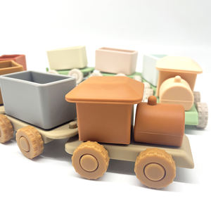 Bambini ragazzi e ragazze giocattoli di compleanno trenino in Silicone trenino giocattolo per il bambino - Product Image 3