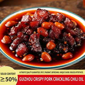 น้ำมันพริกเนื้อโปรตีนสูง |   ซอสหมูกรอบ |   กุ้ยโจว ชูเซียว พรีเมียม พร้อมไขมันหมูแท้และเครื่องเทศแท้ รับผลิตแบบ OEM - Product Image 1