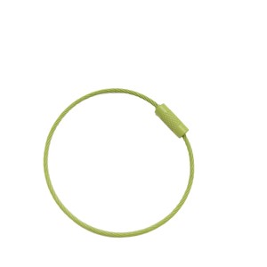 Porte-clés simple en fil métallique coloré, accessoire rond pour clés, bijoux faits main DIY, diamètre 1,5 mm - Product Image 5