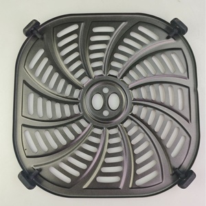 Piezas de repuesto originales para freidora de aire <span class=keywords><strong>Gourmia</strong></span> - Juego de 3 piezas GAF798/GAF616 con cesta para crujientes, rejilla para vapor y bandeja de goteo - Product Image 1