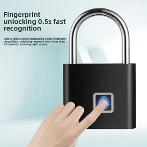 Lucchetto Intelligente BLE con Impronta Digitale Personalizzato, Antifurto, Sblocco Senza Chiave Tuya, Lucchetto Elettronico di Sicurezza per Armadietti da Palestra - Product Image 3
