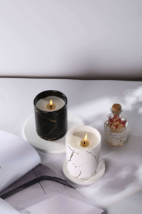 Bougies aromatiques de luxe personnalisées dans une tasse en céramique écologique, faites à la main pour l'occasion de Thanksgiving, divers types parfumés - Product Image 3