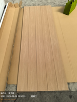 Panneau mural moderne en PVC WPC de haute qualité, imperméable, ignifuge, antistatique, panneau de revêtement de mur extérieur en bois composite