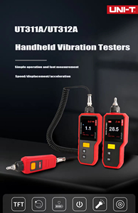 UT311A Handheld Industrial <strong>Testing</strong> Dedicated <strong>Digital</strong> <strong>Vibration</strong> Probe Analyzer Vibrometer <strong>Digital</strong> <strong>Vibration</strong> Tester - Product Image 6