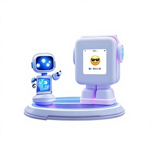 Bean Bag DeepSeek Xiao Zhi AI Voice Dialogue Desktop Robot Tutoring Learning Translation Peking University Recommendation - Product Image 1