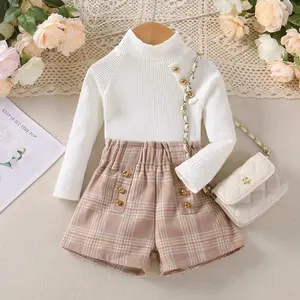 Trending 2-3 -4 5 to 6 Year Old Fashion Children Suits for Lil Girl 2 Piece Sets Clothes Girls 3-6 Boutique Kids Winter Clothing
