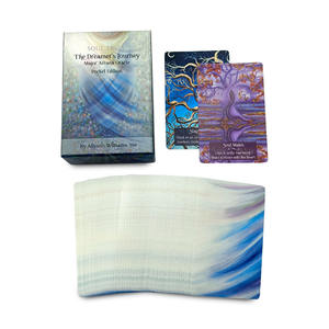 Paquete de tarjetas de oráculo curativo de Chakra de autodescubrimiento, 78 piezas por juego con logotipo personalizado de guía y material de papel de servicio de diseño - Product Image 5