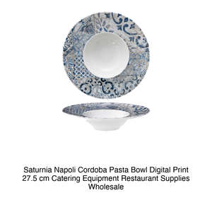 Bol à pâtes Napoli Cordoba Ø 27,5 cm, intérieur Ø 14,5 cm, impression numérique Saturnia - Product Image 2