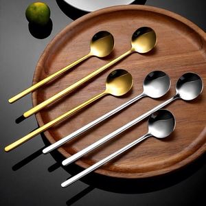 Mini Round 304 Stainless Steel Tea & <b>Coffee</b> <b>Spoon</b> for Dessert & Iced <b>Coffee</b> Fork Type Stirring <b>Spoons</b> for Giveaways - Product Image 5