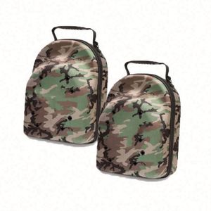 Estuche de Viaje Rígido de EVA para 4~6 Gorras de Béisbol, Bolsa Portátil para Gorras con Estampado de Camuflaje y Herrajes Incluidos - Product Image 4