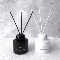 Ventes d'usine 100ml vide rechargeable verre diffuseur bouteille aromathérapie conteneur de stockage accessoires de parfum