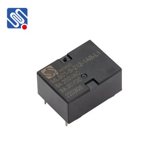 Meishuo ML601 Miniature 6/8-Pin Relay Car Immobilizer High Power Contact Load for Office Equipment Household Appliances