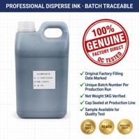 Encre à colorants dispersés 5 kg pour imprimante grand format Epson S3200 I3200 jusqu'à 2880 dpi, filtrée 0,2 micron, 8 couleurs, impression directe par sublimation