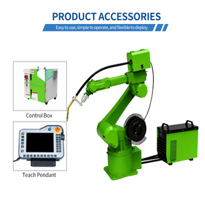 Brazo Robótico de Soldadura Industrial de 6 Ejes, Carga Útil de 30 kg, Alcance de 1500 mm, Brazo Robótico Articulado con Motor Servoeléctrico, Automatización de Fábrica - Product Image 2