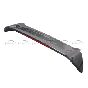 Carbon Fiber Rear Trunk Lip Tail Wings <b>Boot</b> Ducktail Roof Spoiler With LED for Honda Civic EP3 2001-2005 - Product Image 2