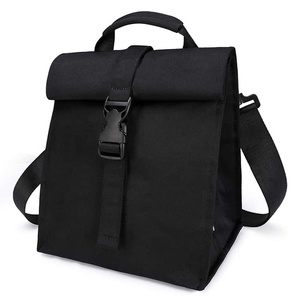 Minimalist Polyester Insulated Leakproof Cooler <b>Backpack</b> with <b>Brown</b> Base Portable Picnic Bag for All Seasons Travel Use - Product Image 2