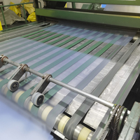Feuille de PVC plastique mate de haute qualité 0,2 mm, transparente, mate, rigide, en rouleau