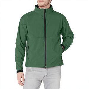 Chaqueta americana de satén personalizable para hombre, chaqueta universitaria con forro polar para invierno, chaqueta informal con estampado, chaqueta de satén con cremallera y botones - Product Image 2