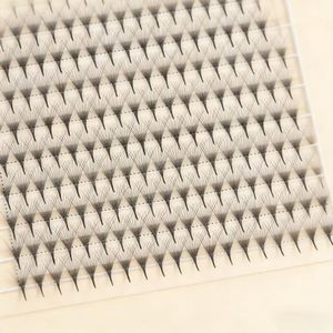 Extensiones de Pestañas Preformadas 6D 7D 8D de 0.05mm, 12 Filas, Pestañas Sintéticas 10D 20D de 0.07mm, Abanicos Finos Puntiagudos de Tallo Corto/Largo - Product Image 1