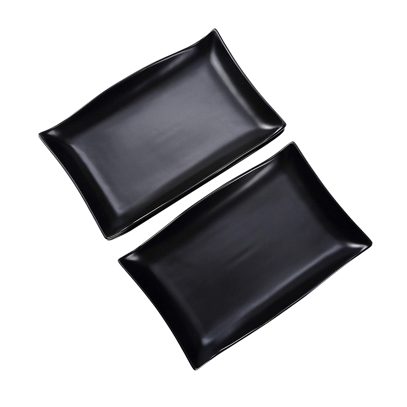 rectangulaire schiste plaque Assiette KESPER 40x30cm Anthracite Noir rectangulaire schiste plaque Assiette KESPER 40x30cm Anthracite Noir