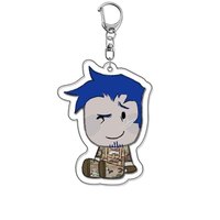 Porte-clés en acrylique Roblox Game Anime Merch avec impression UV, léger, cadeau pour visiteurs, fabriqué en Chine