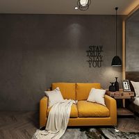 Papier peint PVC auto-adhésif imperméable gris béton ciment avec motif géométrique moderne pour la décoration murale