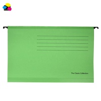 25 pièces/boîte A4 taille vert Suspension dossiers suspendus bureau papeterie pour le classement pour l'usage de bureau