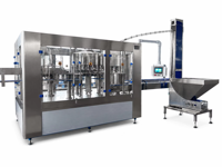 Machine de remplissage d'eau à longue durée de vie, automatique 3 en 1, remplisseuse de bouteilles PET, grande capacité pour la production commerciale d'eau minérale