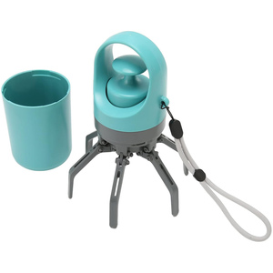 Poop <b>Scooper</b> with Built-in Poop Bag Dispenser Picker Portable Claw Handheld <b>Dog</b> Poop <b>Scooper</b> for Small Medium Large <b>Dogs</b> - Product Image 1