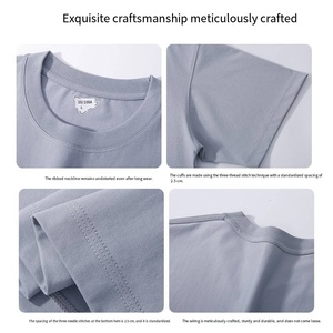 T-shirt Oversize Personalizzata con Stampa DTG in Sorona 260 GSM, Maglietta da Corsa in Cotone Poliestere Essenziale per Donna e Uomo, T-shirt Pesante - Product Image 4