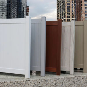 Prezzo Pvc vinile Privacy <span class=keywords><strong>recinzione</strong></span> pannelli bianco per pali <span class=keywords><strong>in</strong></span> calcestruzzo all'aperto - Product Image 2