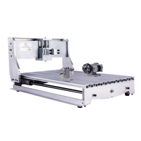 Cadre CNC 3/4 axes 6040Z gravure fraiseuse graveur avec moteurs pas à pas Nema23 accouplements de travail du bois