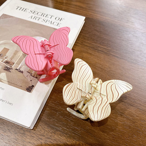 <span class=keywords><strong>RARA</strong></span> 6.5CM Offre Spéciale Ins Accessoires De Cheveux De Mode Personnalisé Femmes Papillon Ondulation de L'eau Cheveux Clip En Gros Mignon Cheveux Griffe - Product Image 4