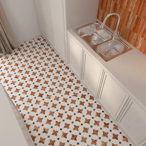 Azulejos de Cerámica de Lujo con Patrón de Mármol Rojo Vintage para Piso y Pared, Antideslizantes, 600x1200mm, <span class=keywords><strong>8</strong></span>.5mm de Grosor, para Cocina, Balcón y Revestimiento - Product Image 2