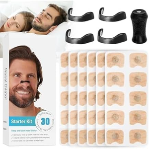 Tiras <span class=keywords><strong>Nasales</strong></span> Magnéticas Anti-Ronquidos, Diseño Innovador, Equipo Anti-Ronquidos, Kit de Expansión Nasal para Reducir los Ronquidos - Product Image 3