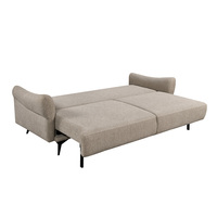 Canapé moderne trois places avec rangement et design européen peu encombrant en tissu pour appartement et salon – Vente en gros