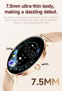 Reloj Inteligente Yiqungo I232 AMOLED Ultrafino de Acero Inoxidable, Resistente al Agua IP68, para Llamadas, Presión Arterial, Monitoreo del Sueño y del Ritmo Cardíaco - Product Image 2