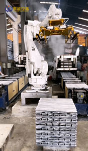 Système mécanique entièrement automatique, bras robotique d'empilage de lingots ultra-précis, robot de manutention de lingots d'aluminium - Product Image 5