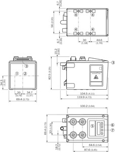 Laser <b>Sensors</b> SICK DL100-21AA2110 DX100 DL100-21AA2110 Laser <b>Sensors</b> DL100-21AA2110 - Product Image 5